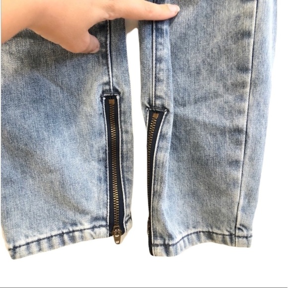 One Teaspoon Freebirds Distressed Crop Jean 25 - Picture 7 of 10